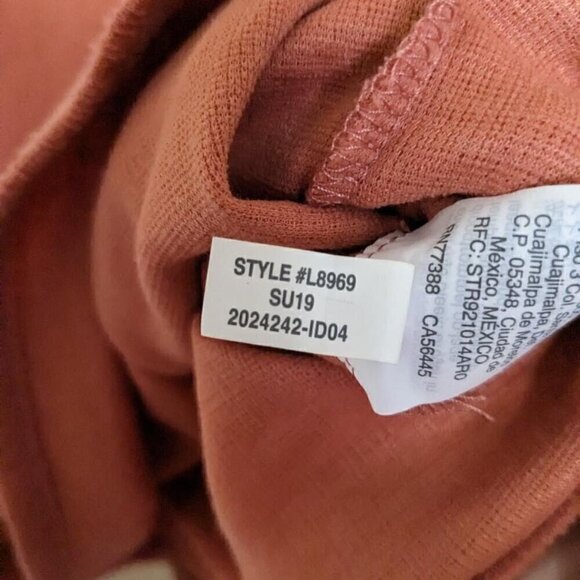 Madewell Texture & Thread Sleeveless Wrap Tie Shirt xxs - Picture 8 of 9